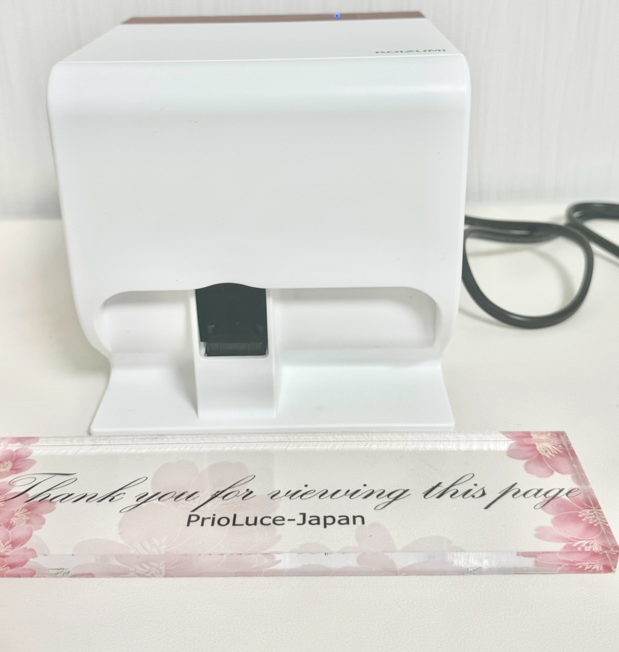 KOIZUMI Digital Nail Printer PriNail Art Machine Wi-Fi KNP-N800/P With New ink