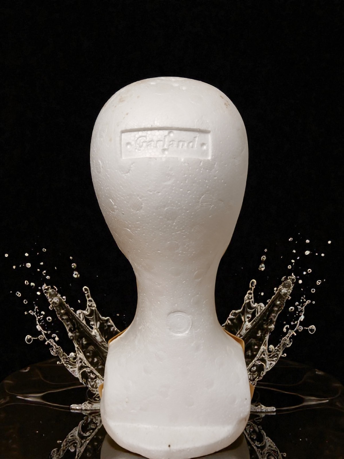 FEMALE MANNEQUIN WIG DISPLAY HEAD. WIG HOLDER. FOAM WIG HEAD