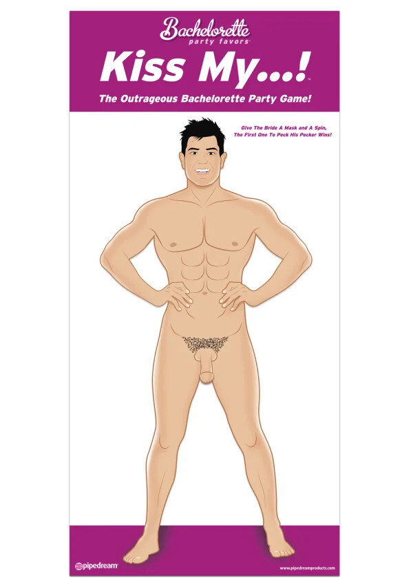 Bachelorette Party Supplies Favors Games Kiss My.....!