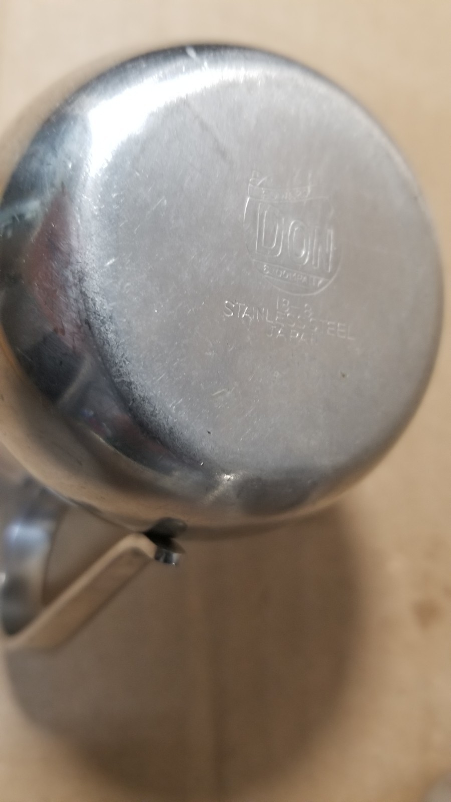 3 POLAR 133 HALCO S-202 Stainless Steel Creamer Cups