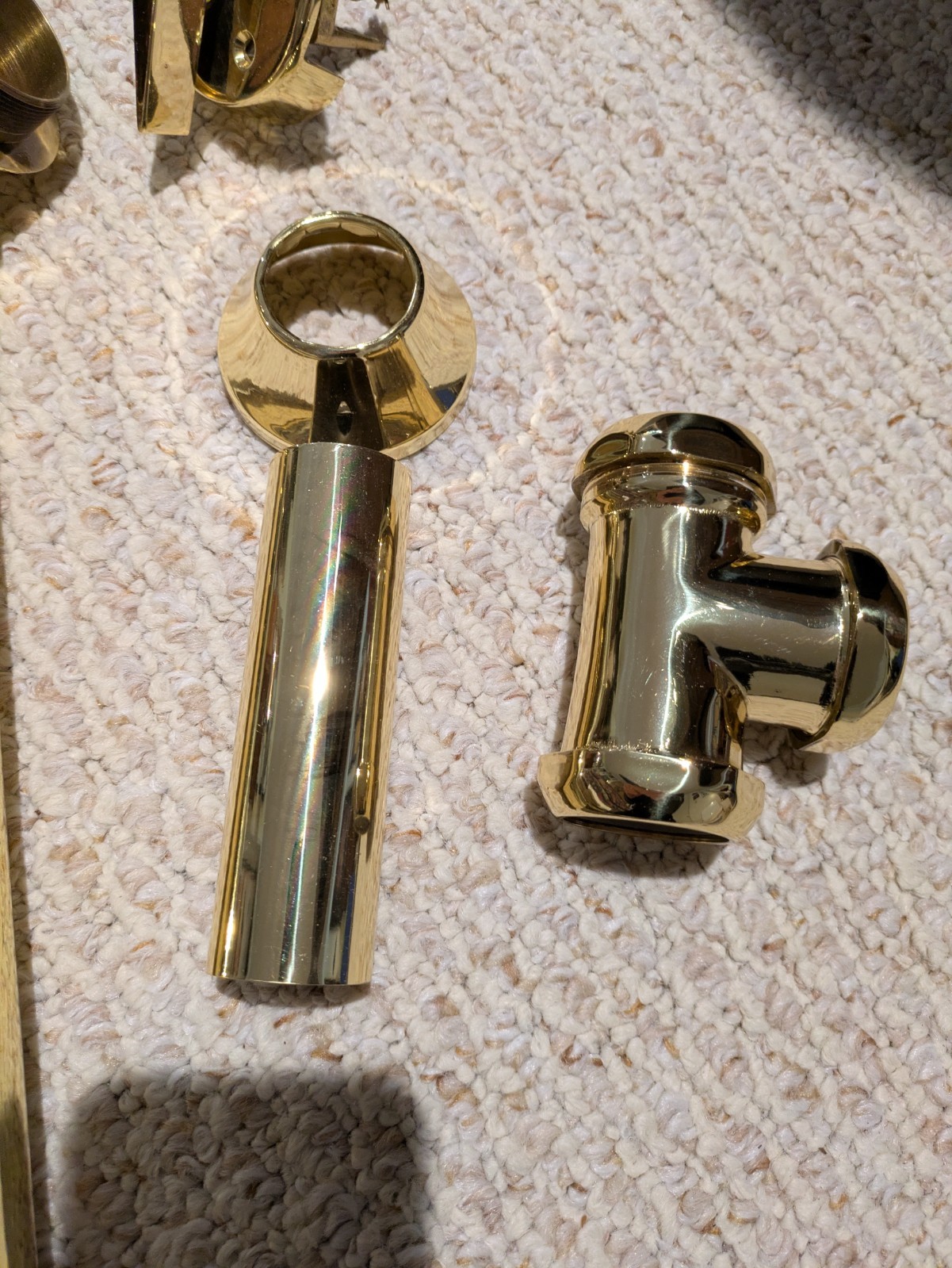 Kohler Vintage Bath Drain Kit - Polished Brass - 7178 - Restorations - Open Box