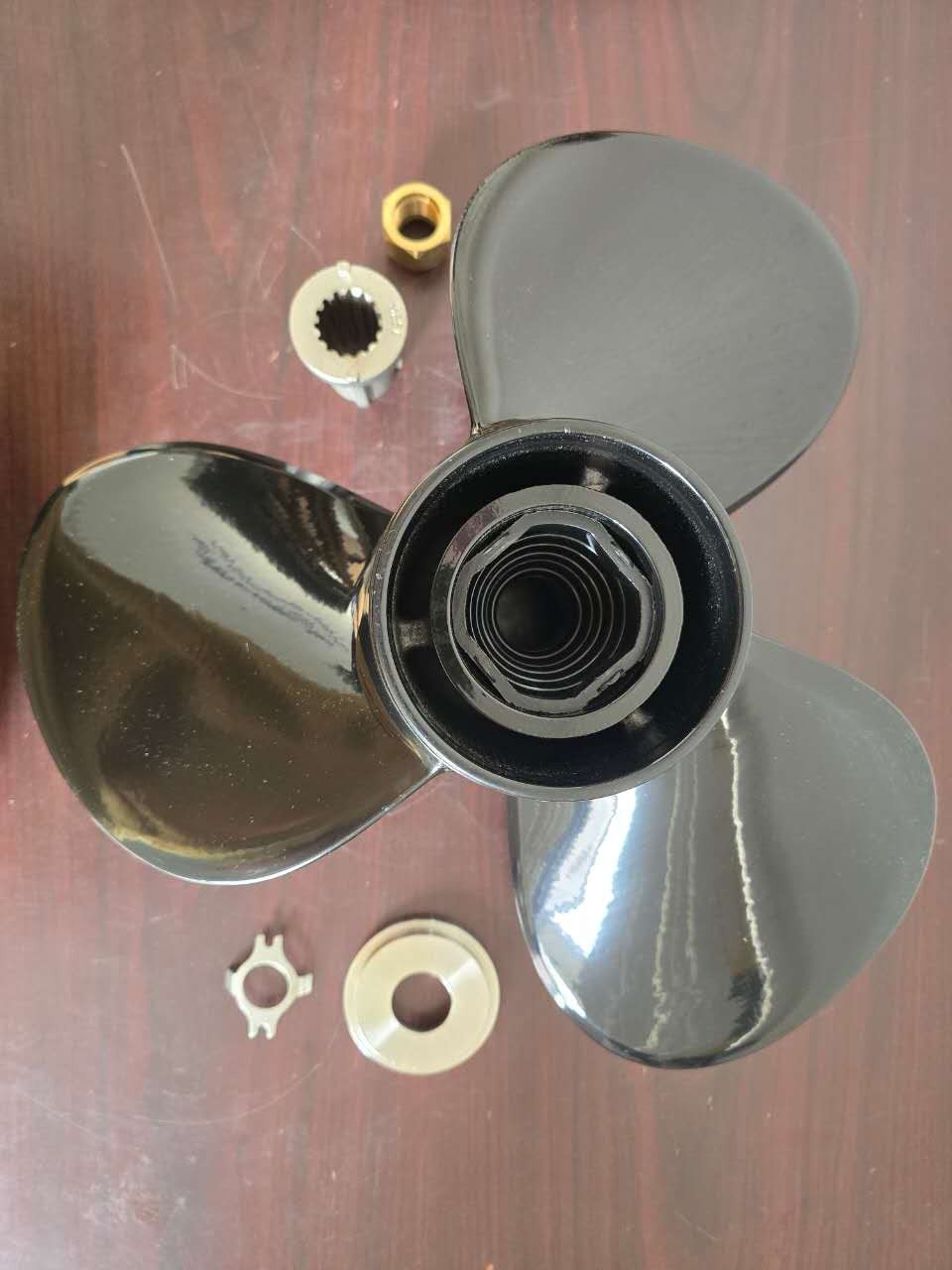 14 x 11 Aluminum Boat Propeller for Mercury 40-140HP 15 Tooth RH 48-77338A45