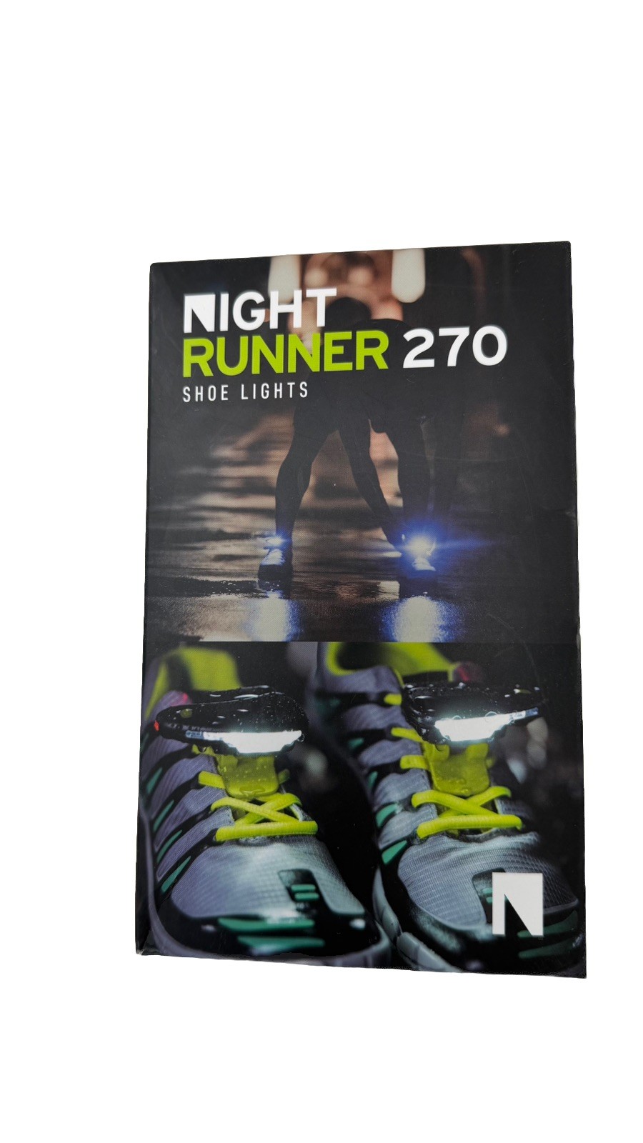 Night Runner New 270 Shoe Lights Rechargeable LED Flashlight Run Walk Nighttime