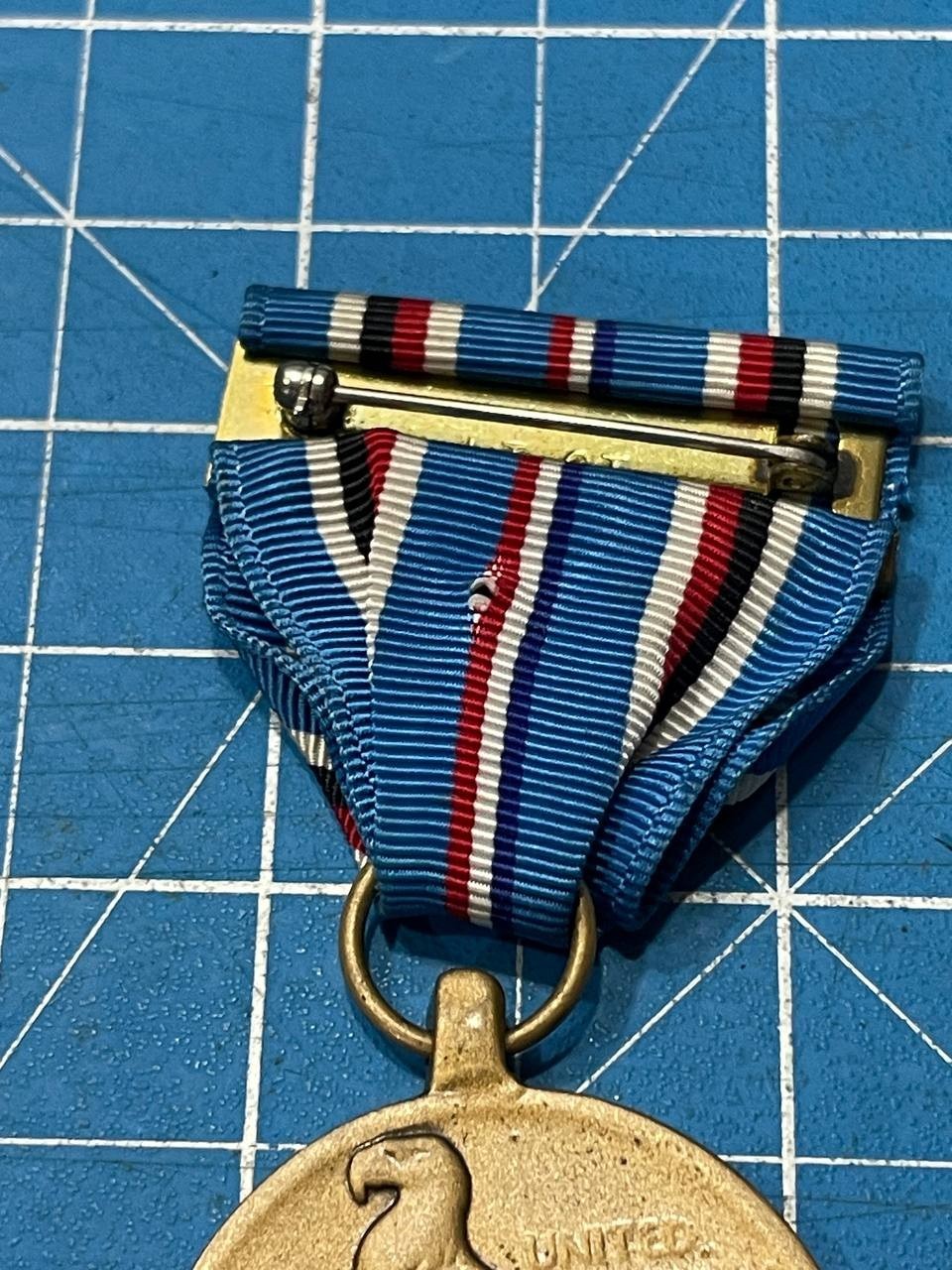 Original WWII American Campaign Medal WW2 - USA made - WW2 Theater - ACM
