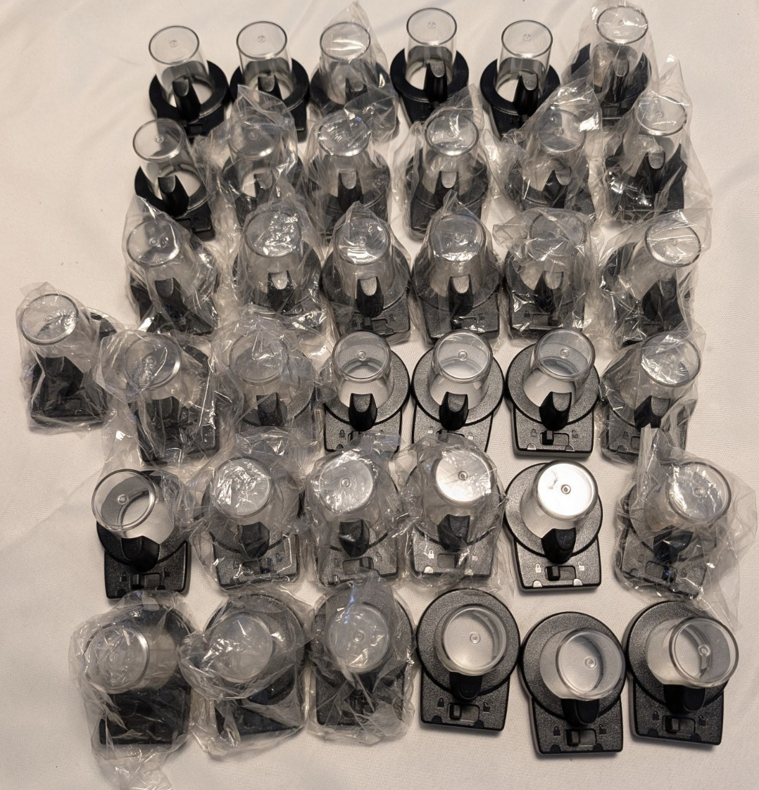 Lot 37 Alpha Security S3 Liquor Bottle Locks EAS RF Anti-Theft Wine Keeper