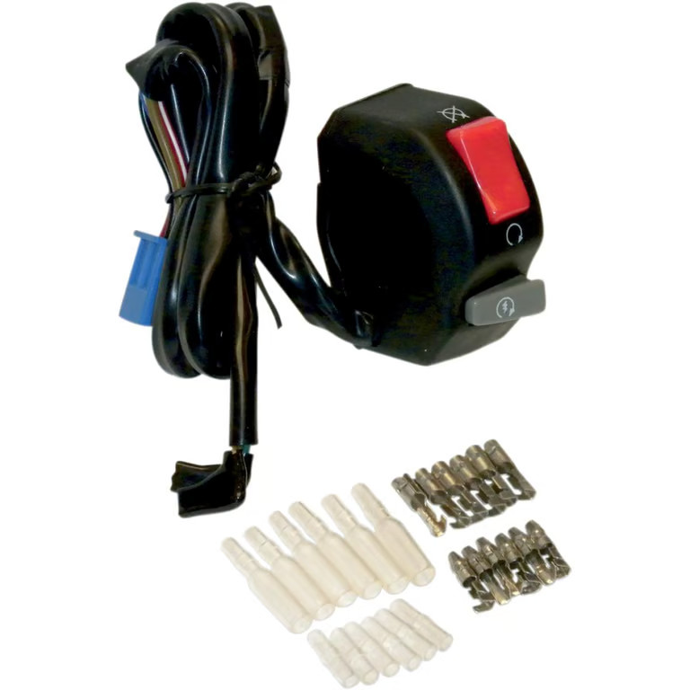 K&S Technologies Right Hand Handlebar Starter/Stop Switch Motorcycle 12-0203