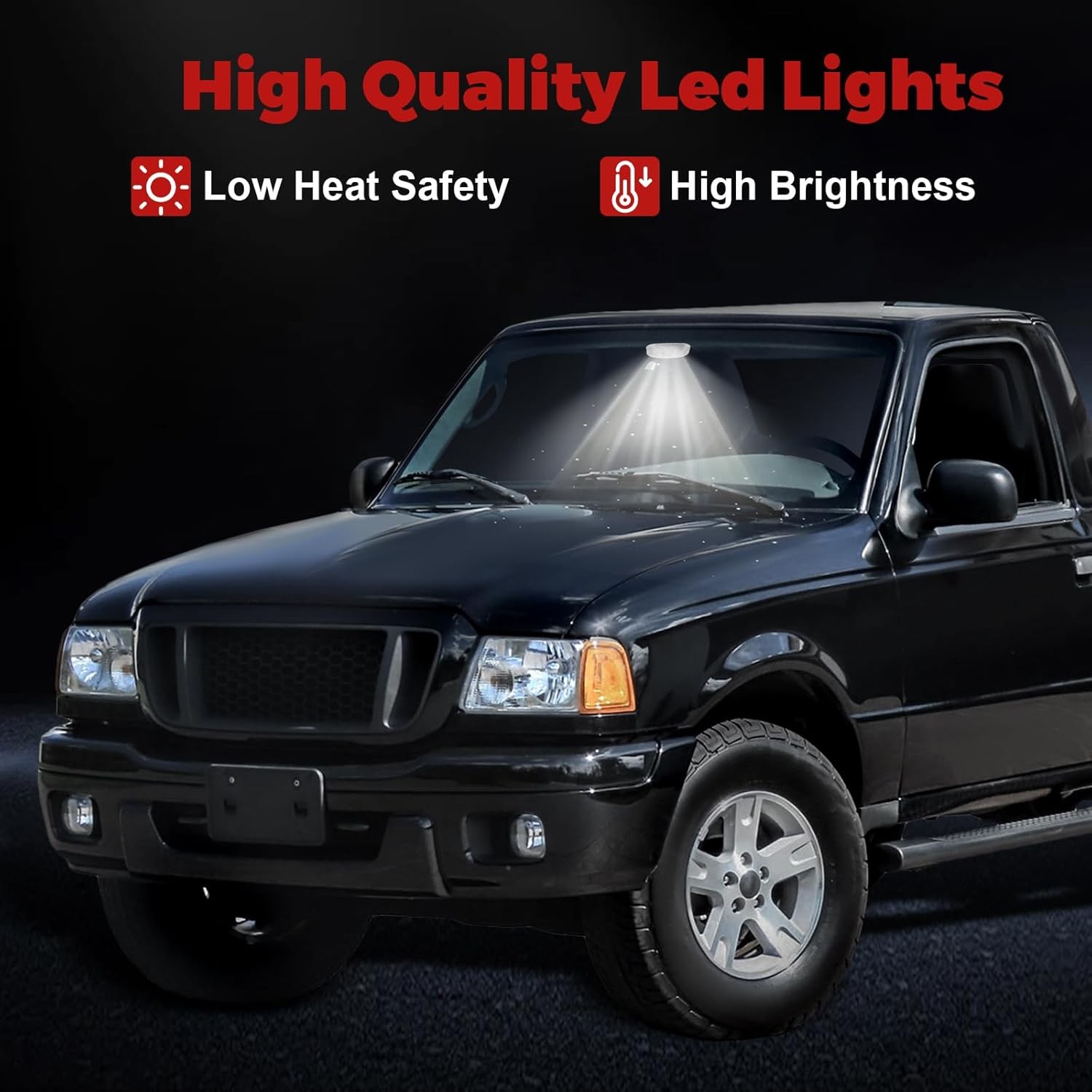 Dome Light Assembly with Cover For Ranger 93-04 F37Z-13776-B F67Z13783AA