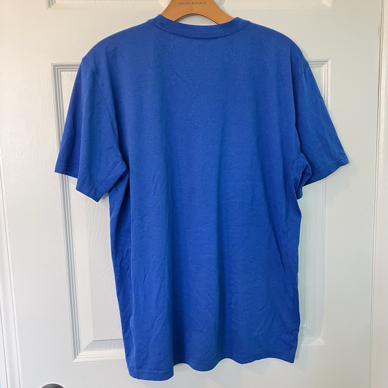 Nike - Dri Fit Athletic T-Shirt Blue Size Large Short Sleeve RN#56323