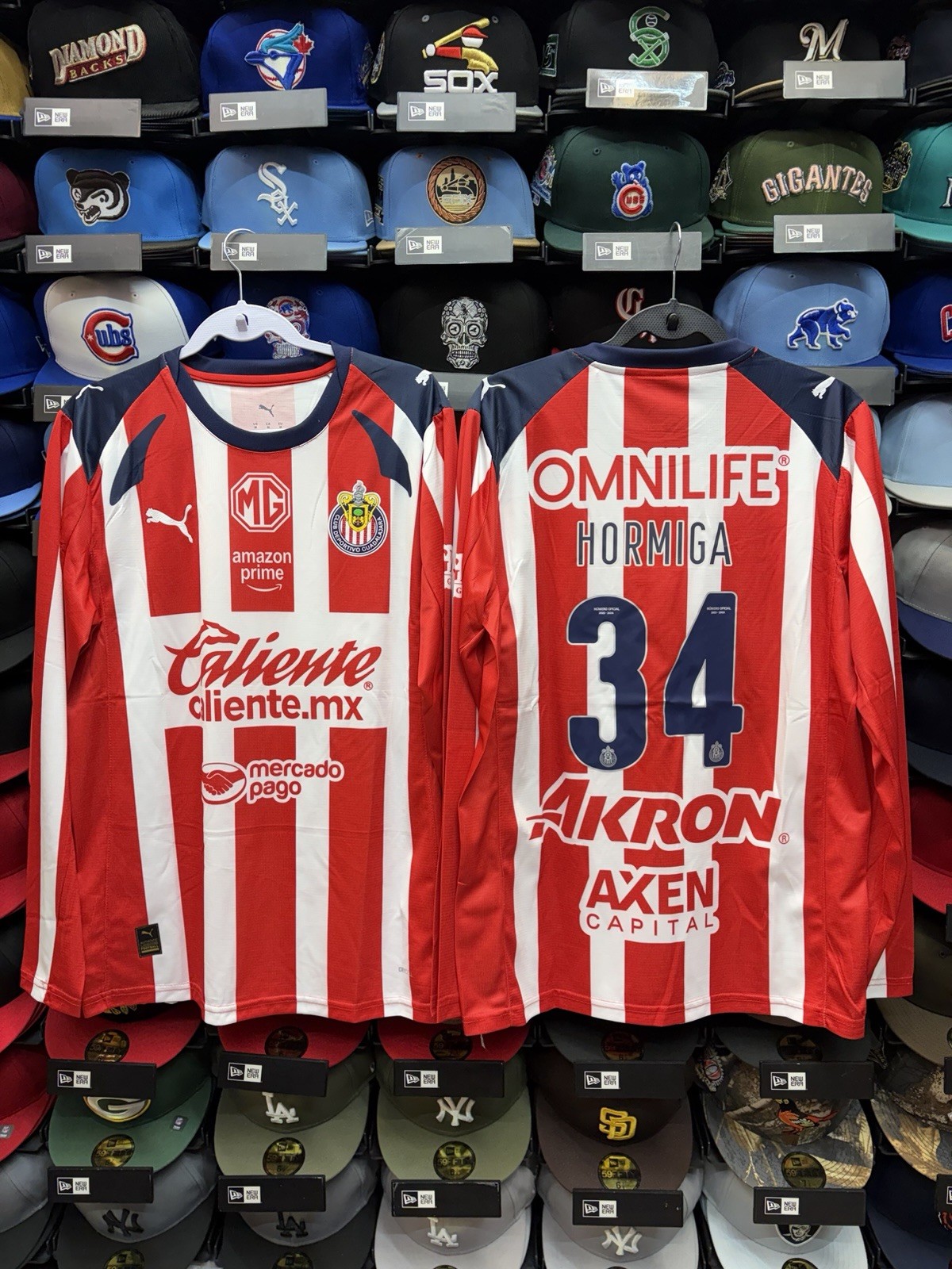 Chivas Del Guadalajara Armando "Hormiga" Gonzalez 25/26 Home Long Sleeve Jersey