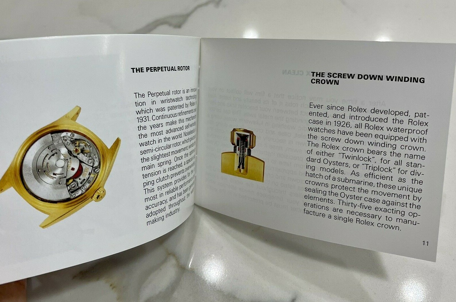 Original Rolex Your Oyster Booklet Manual English 2000s Models CLEAN