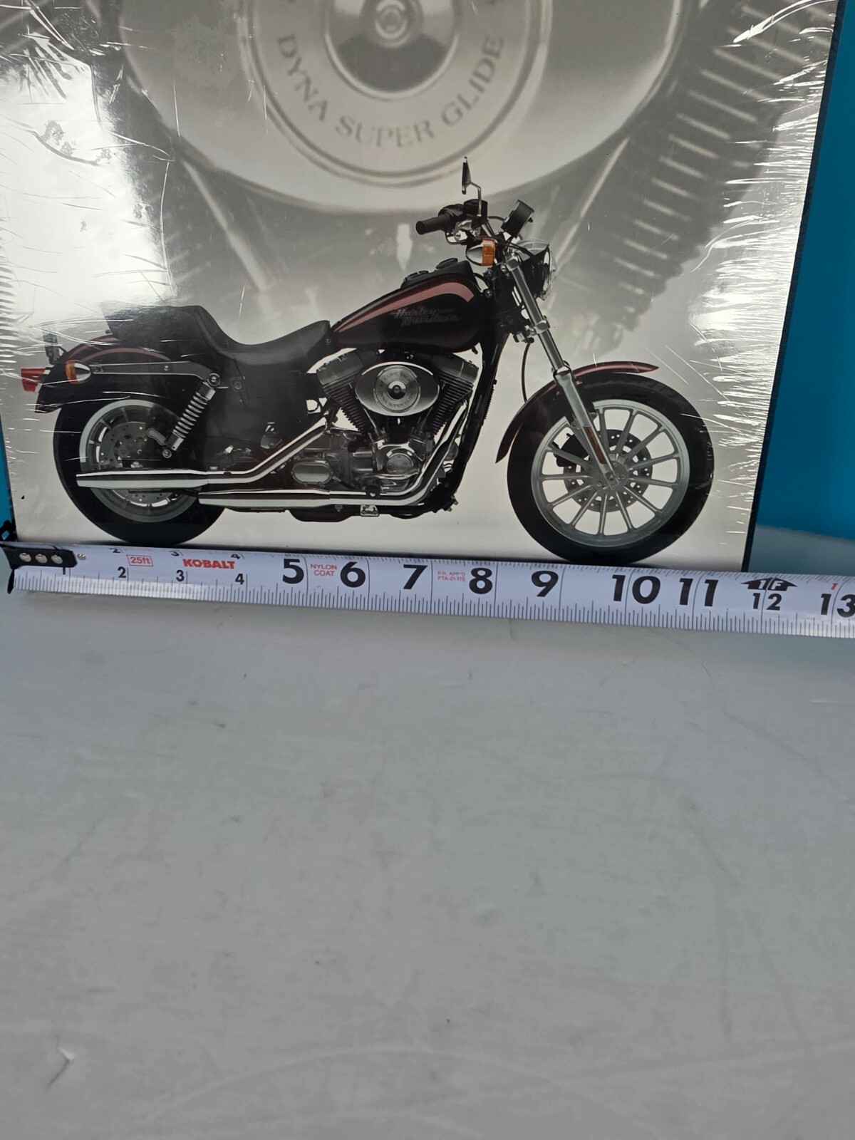 Harley Davidson FXD Dyna Super Glide Dealer Appreciation Wall Plaque