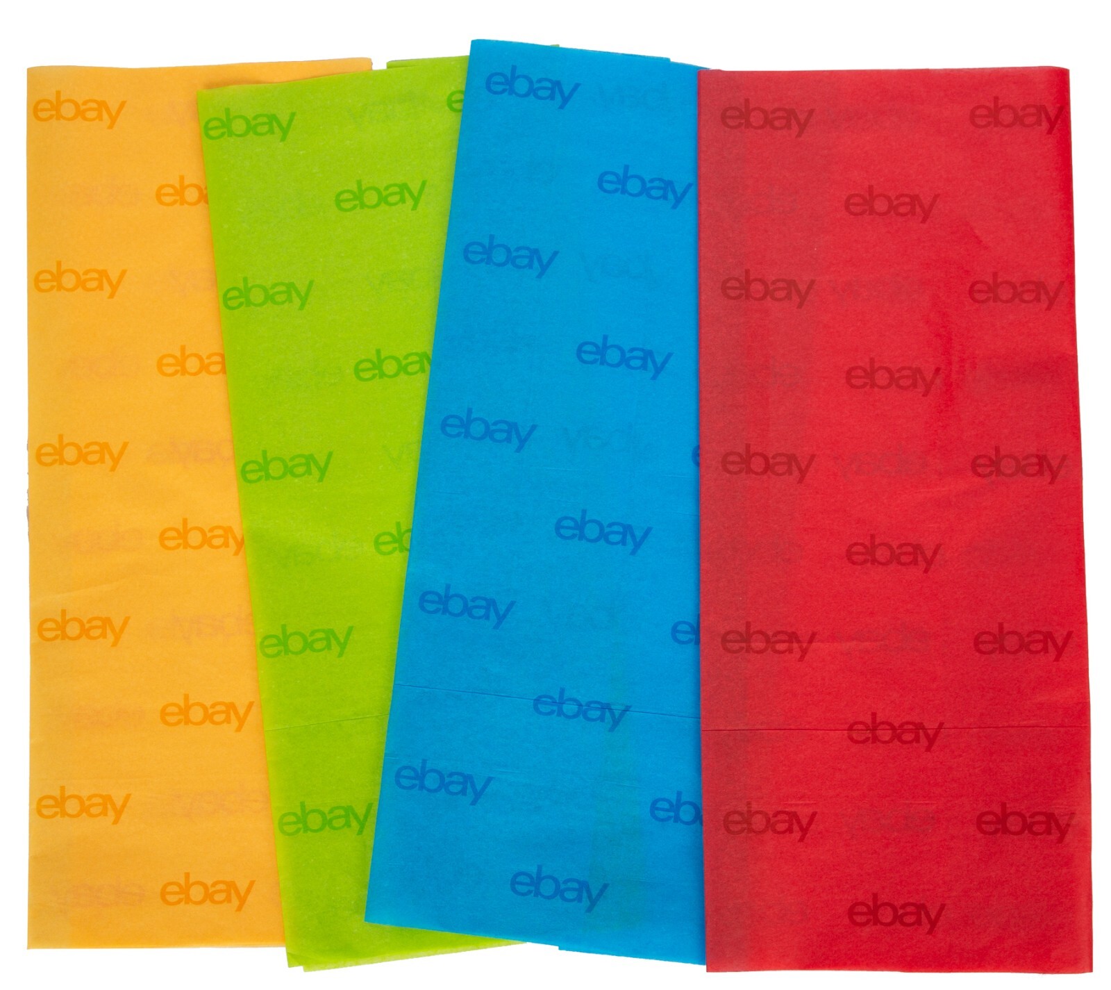 Tissue Paper – Red, Blue, Green, and Yellow  Multi-Pack 20” x 30”