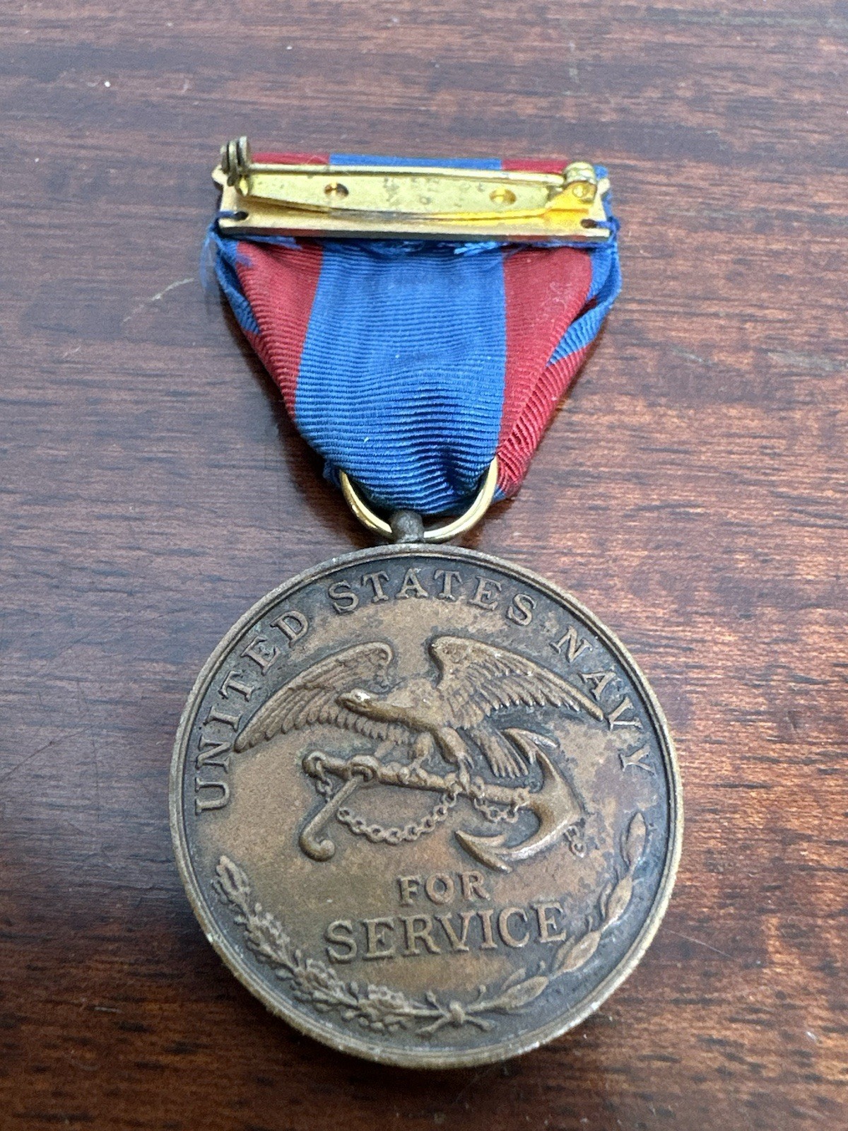 VINTAGE US Navy Philippine Campaign 1899-1903 Medal Earlier Strike And Broach