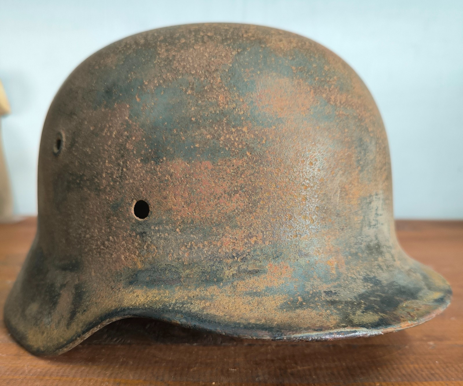 Helmet german original nice helmet M40 size 64 WW2 WWII do it yourself
