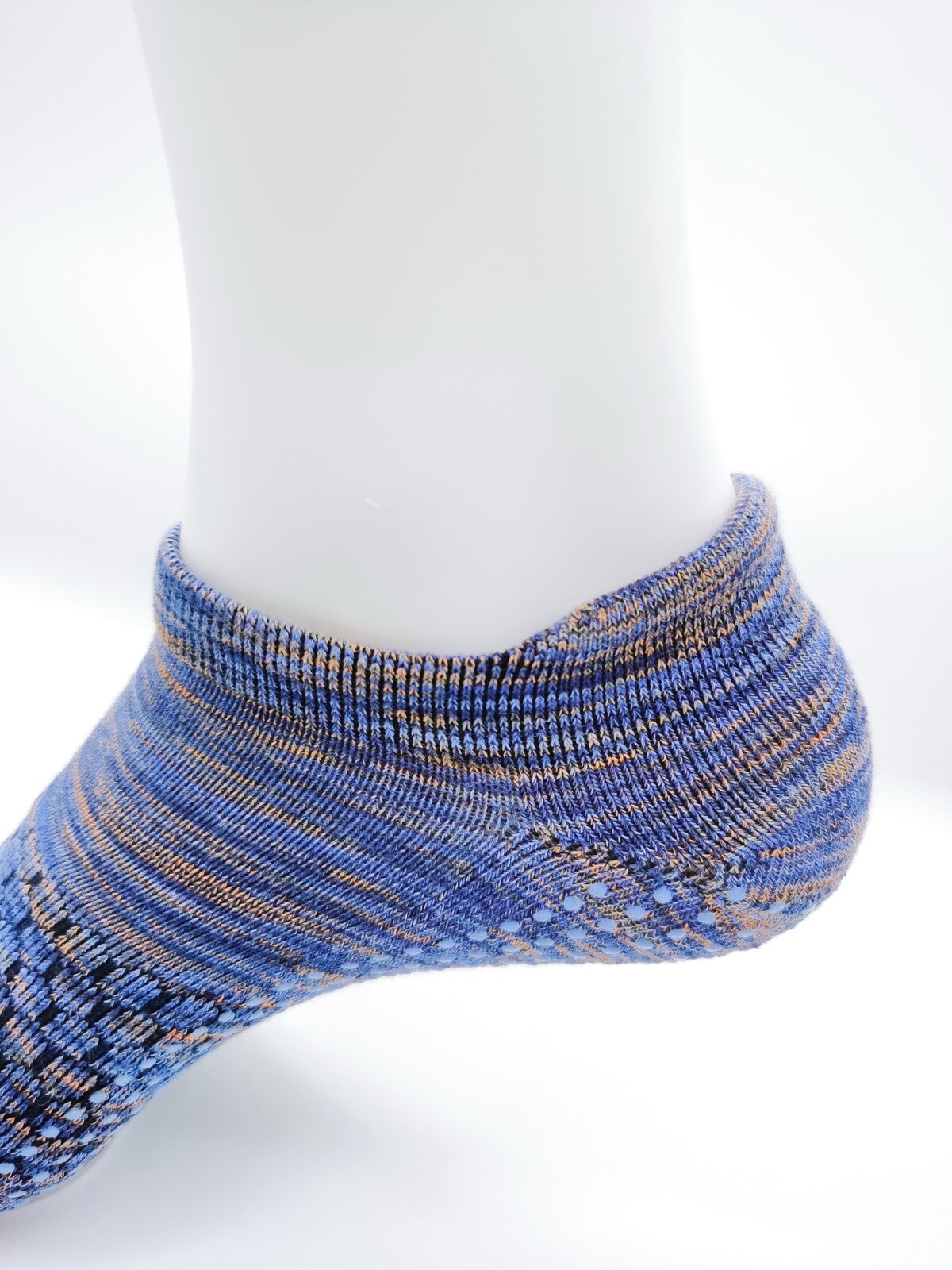 4 pairs BOMBAS Women's Performance Gripper Honeycomb Ankle Socks size M 6-10