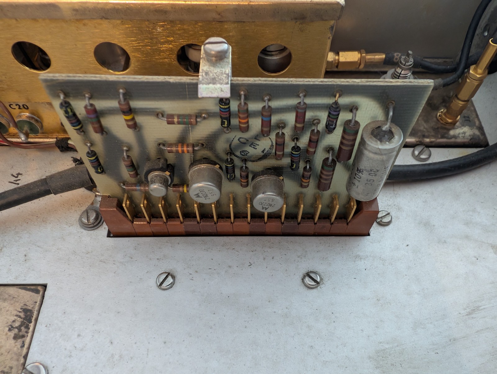 Vintage 1960s CEI Communication Electronics Inc Model UT-1000C-1 UHF Tuner