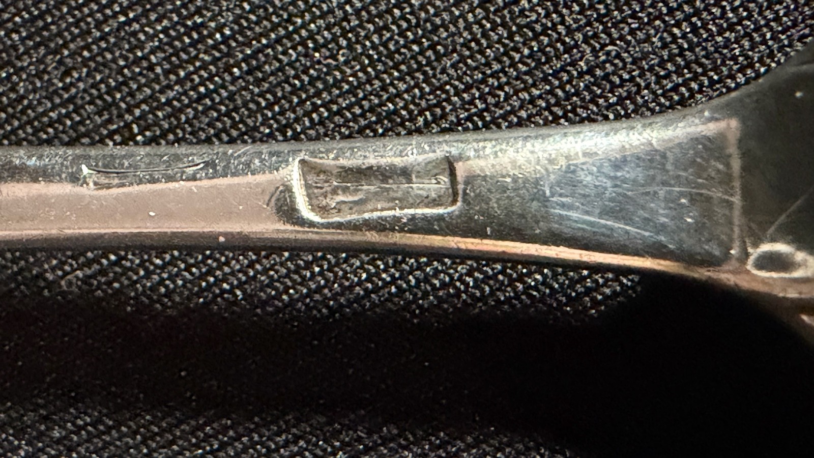 Circa 1710 English Britannia Hanoverian Spoon Crested