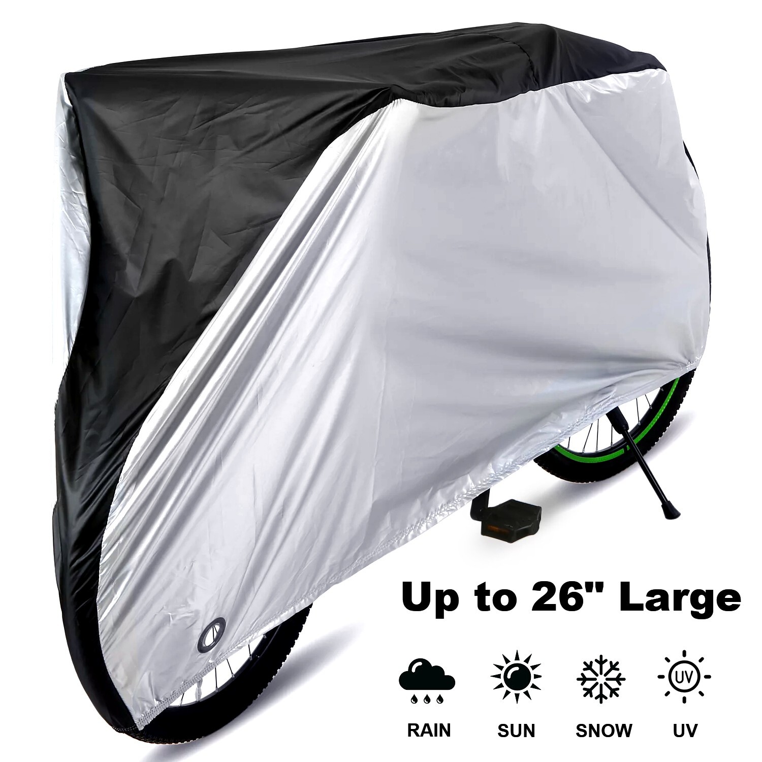 Waterproof Bicycle Cover Outdoor Rain Sun Snow Dustproof UV Protector For Bike