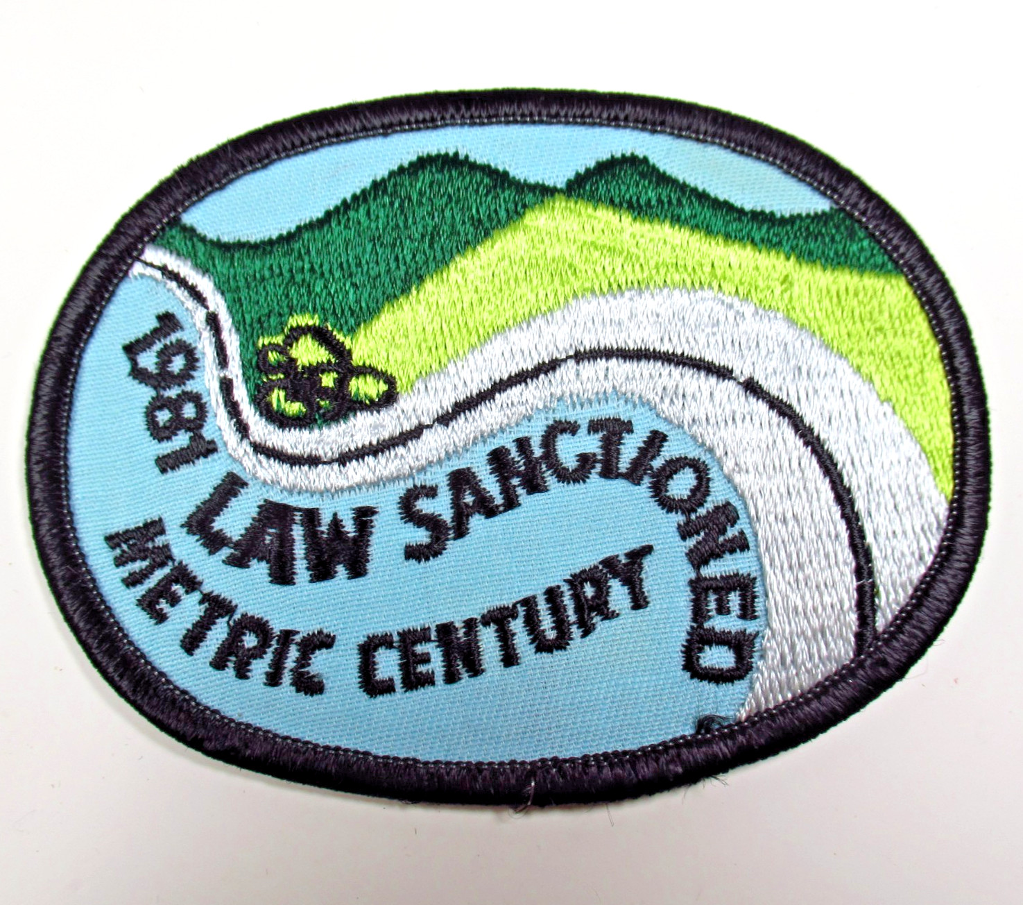 League of American Wheelmen Patch 1981 Sanctioned Metric Century