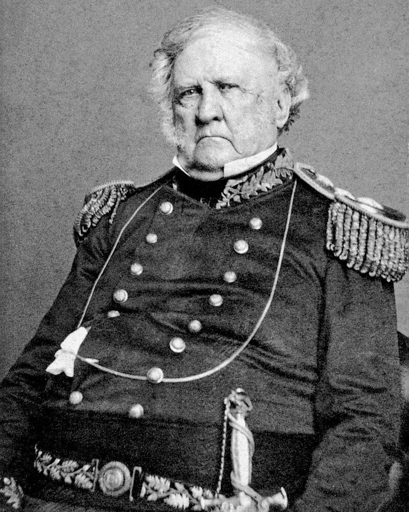 General Winfield Scott 8X10 Photo Picture War of 1812 Union US Army Civil War #5