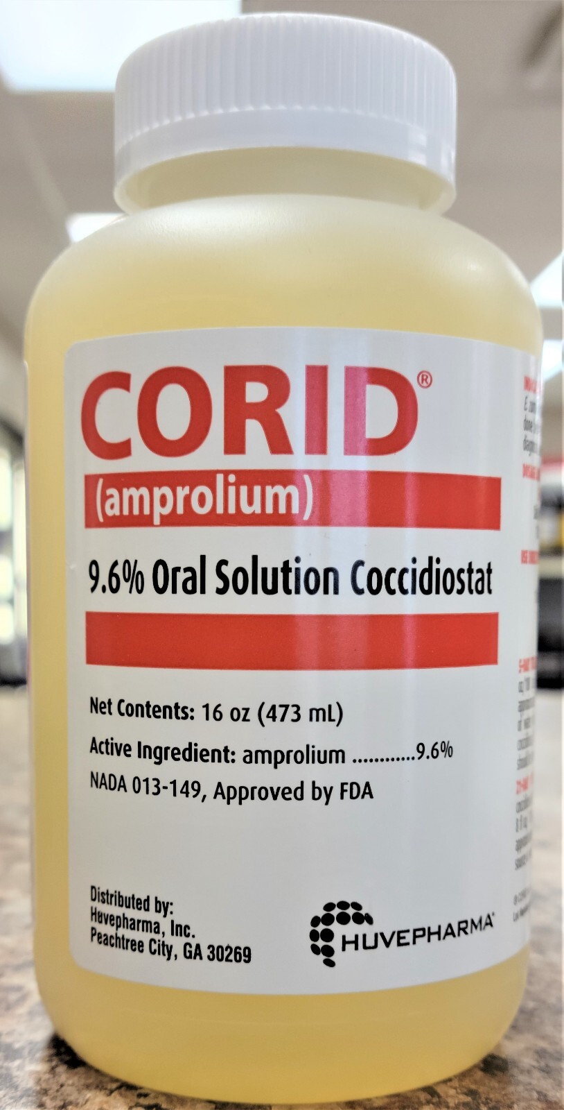 Corid 9.6% Oral Solution for Cattle 16 oz.