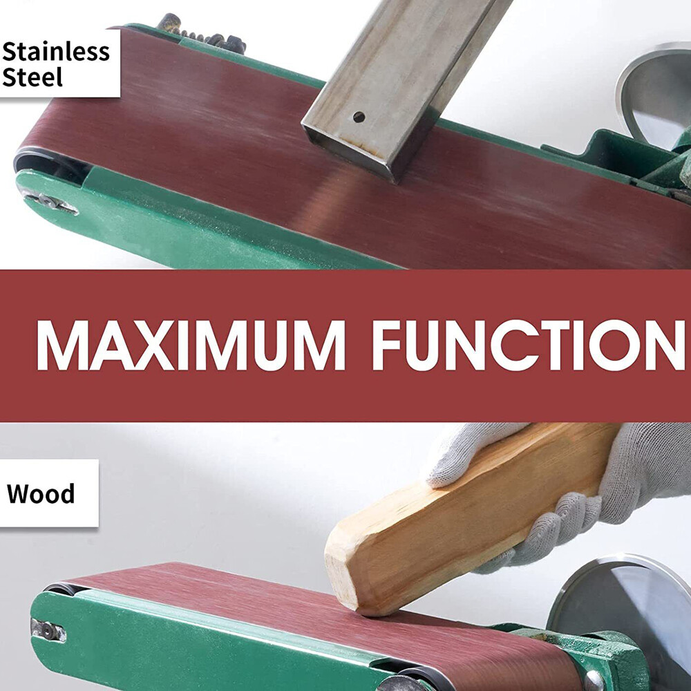 20PCS Belt Sander Sandpaper 3x21 Sanding Belts 40 60 80 120 150 240 400 Grit US