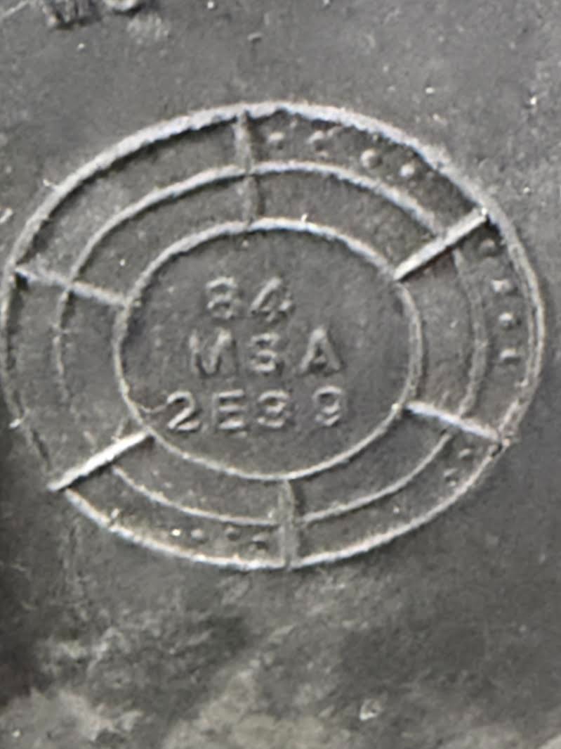 US ARMY M25A1 TANKER GAS MASK