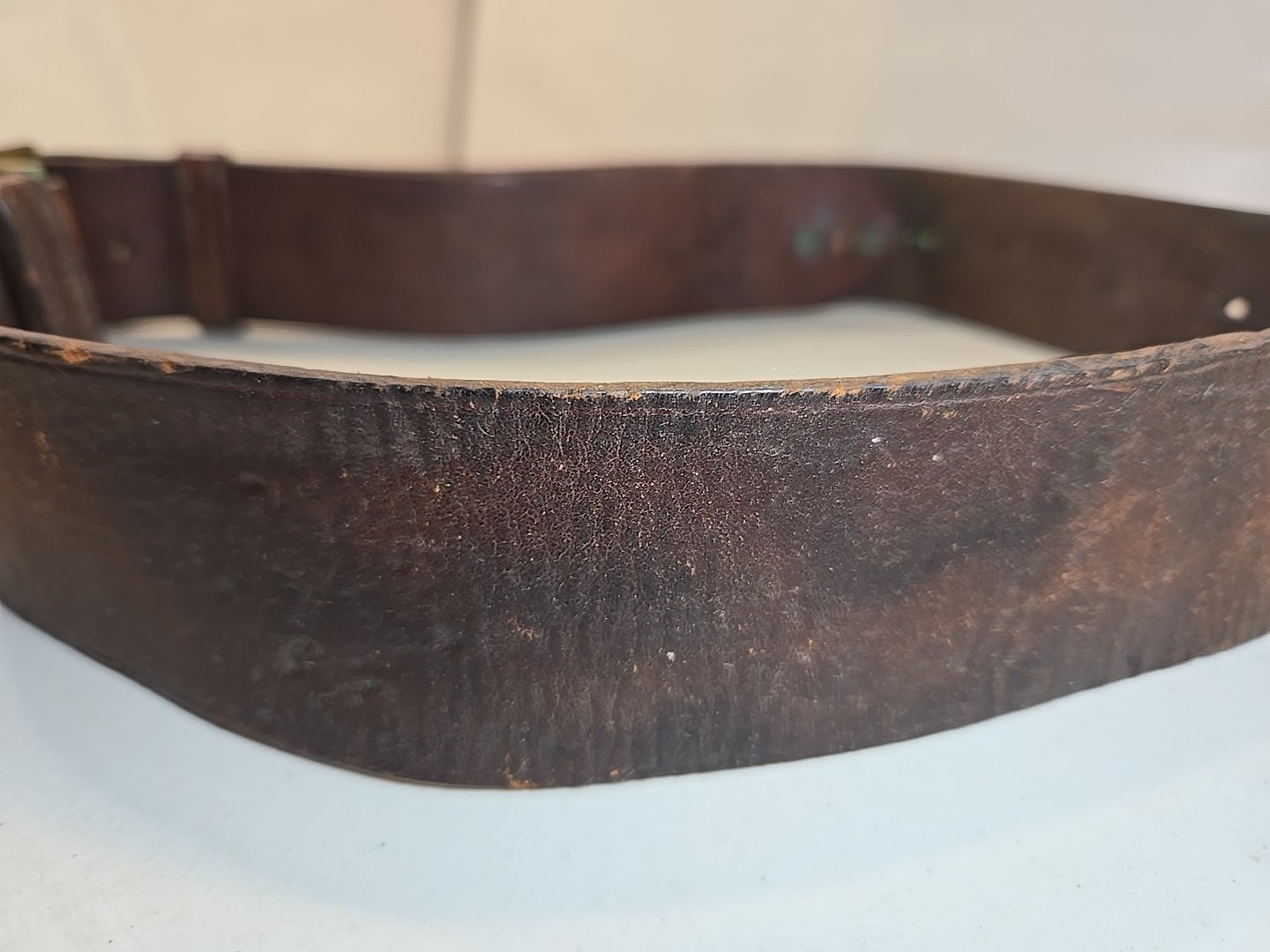 Indian Wars Army Model 1874 Leather Belt w/US Buckle-Rock Island Arsenal 11 Cav