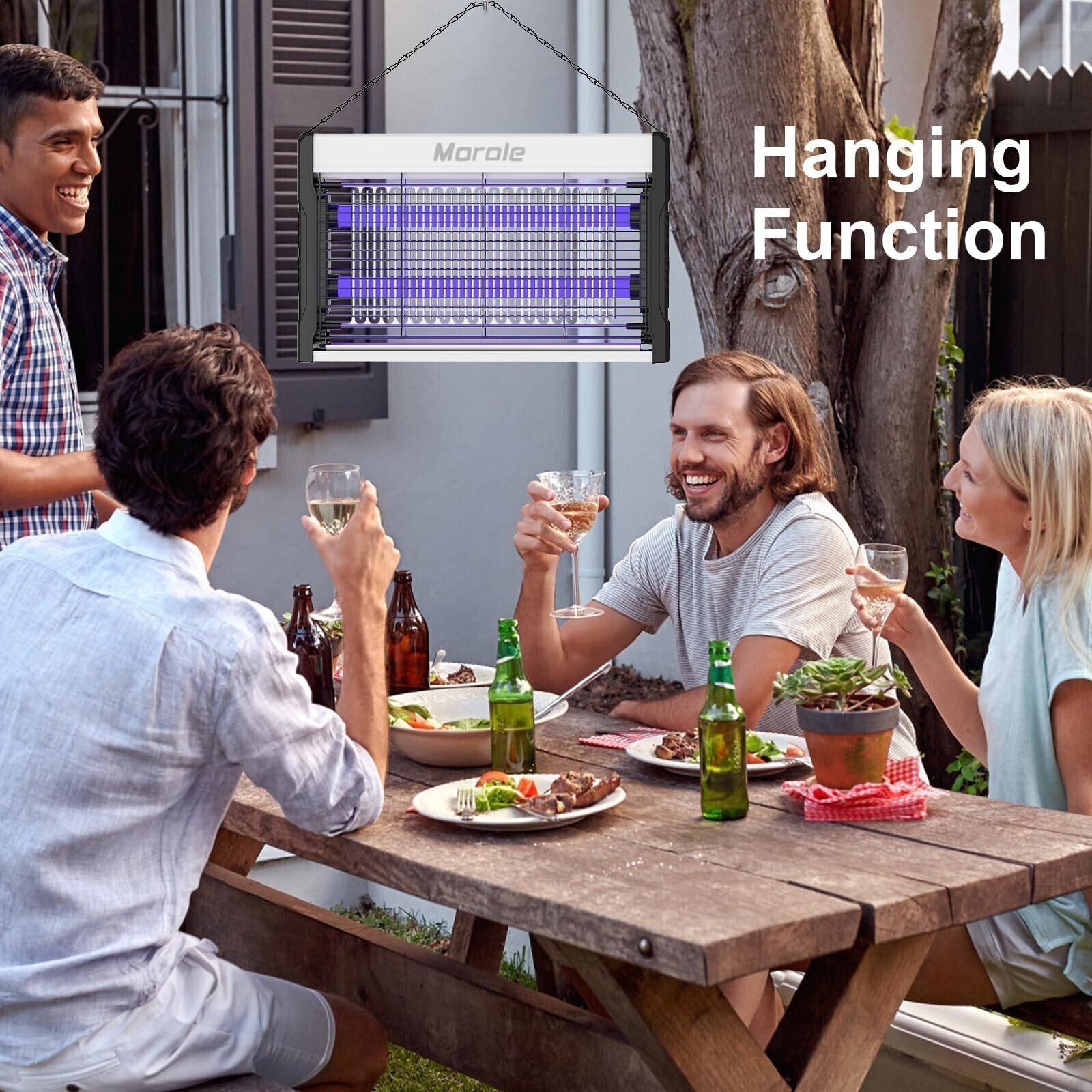 Electric Indoor Light Lawn Lamp Insect Killer Mosquito Zapper Bug Pest Fly Trap