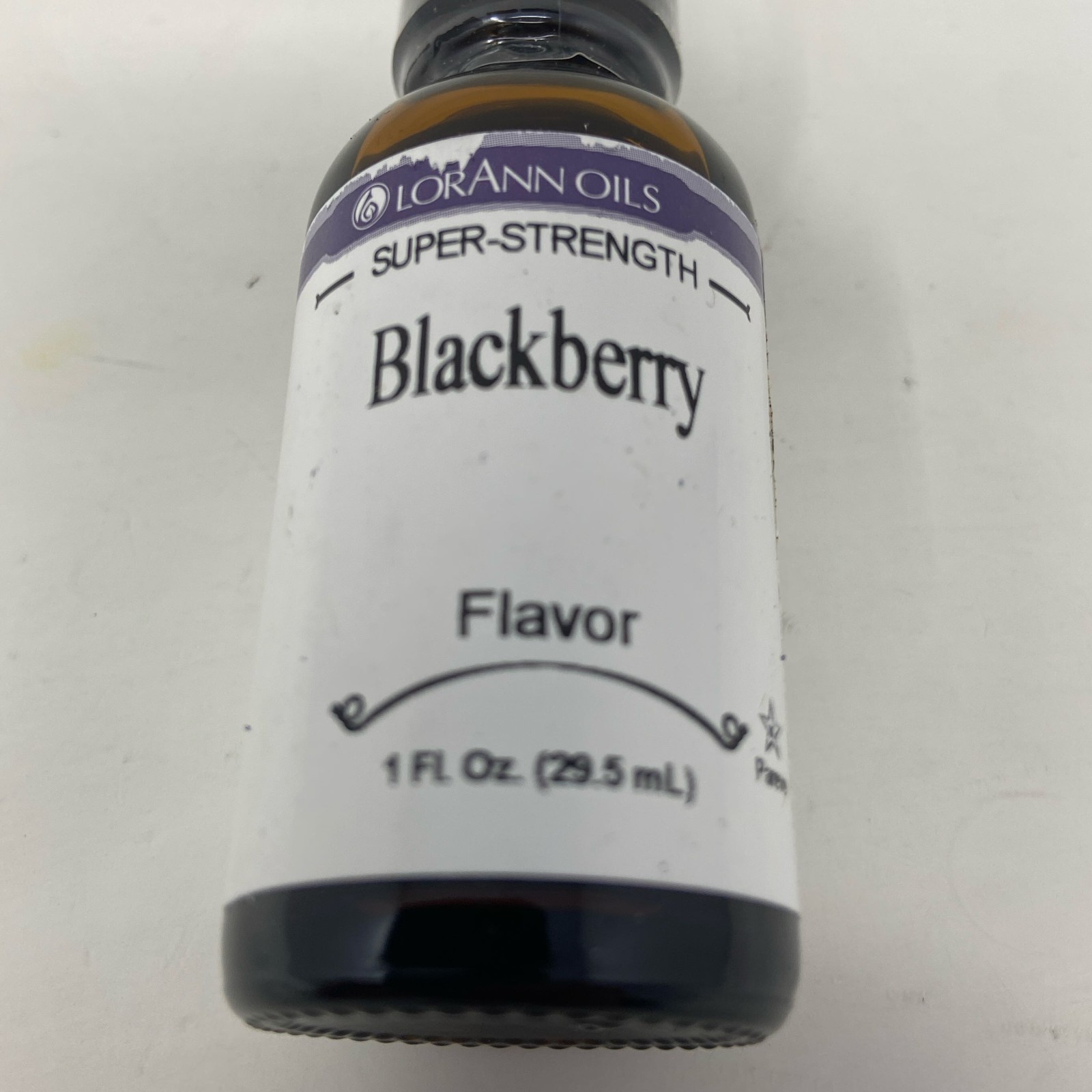LorAnn Oils Blackberry Super-Strength Flavoring Oil, 1 oz (29.5 mL) - Amber