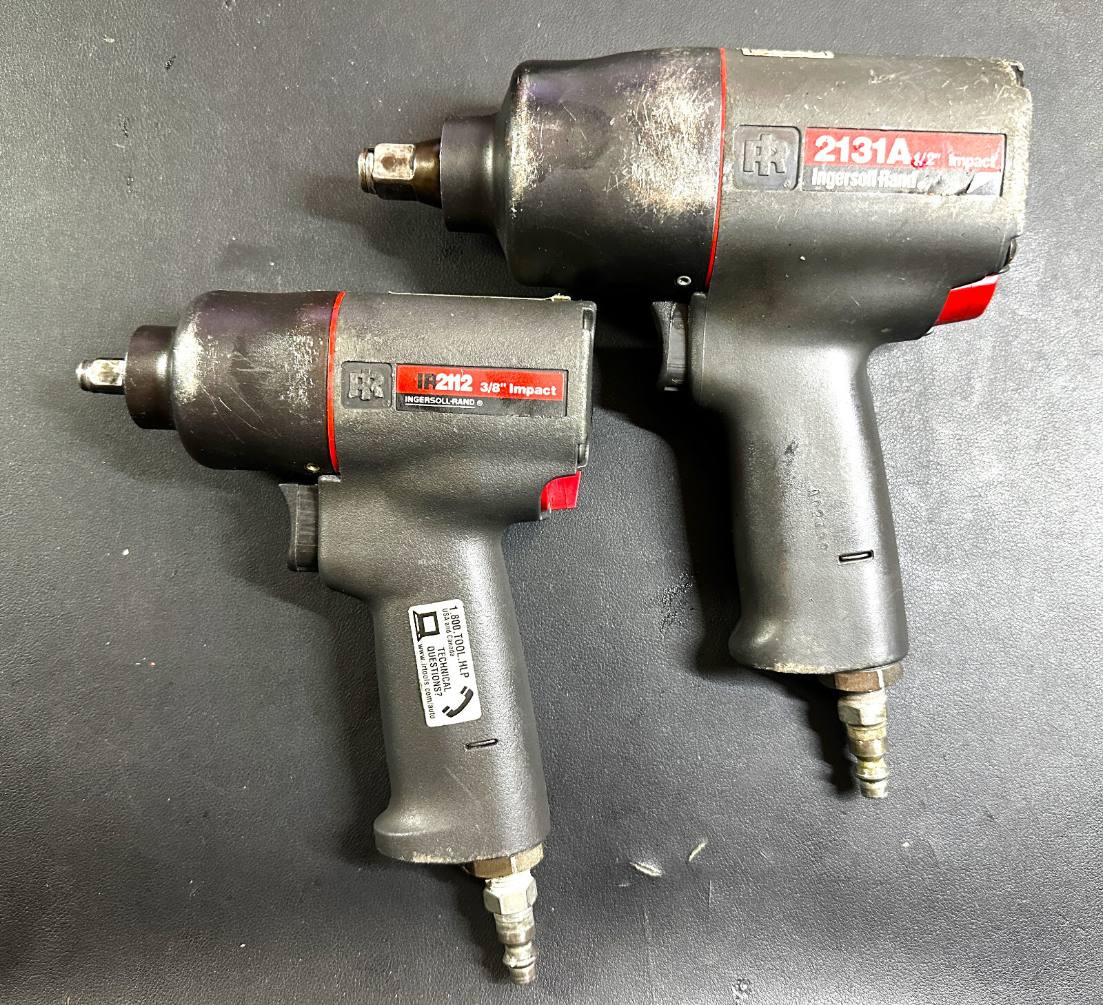 INGERSOLL RAND IR2112  3/8" Ultra Duty & 2131A Twin-Hammer 1/2" Impact Wrenches