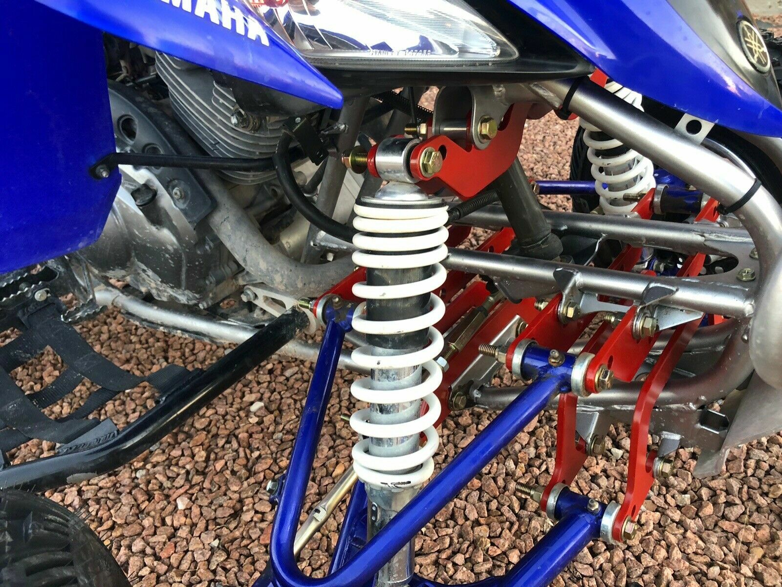 Yamaha Raptor 350 A-arms & Shocks Widening Kit + 4/115mm 3" Wheel Spacers