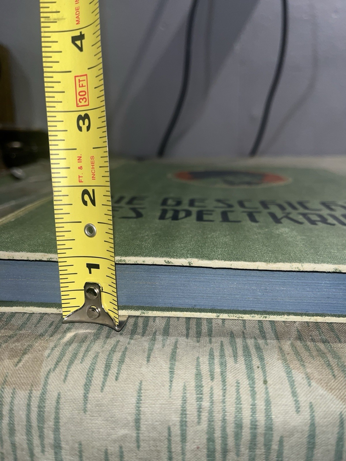 WW2 German Era Original Die Geschichte Des Weltkriegs Book #3 on German Military