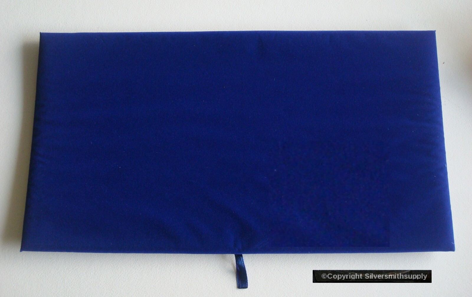 BLUE Velvet Jewelry display Pad FULL SIZE 14" x 7 1/2" X 1/4" Pin jewelry JD059