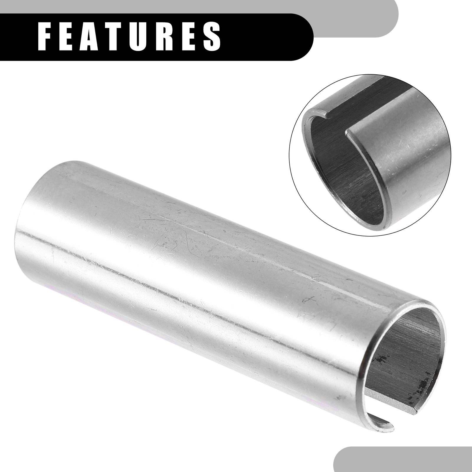 Single 3/4" to 7/8" Pulley Crank Shaft Sleeve Adapter with Step Key Universal