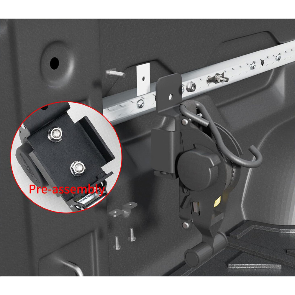 🔥 2-Pack 10FT Retractable Ratchet Tie-Down Straps | 1500LBS Heavy-Duty | S-Hook