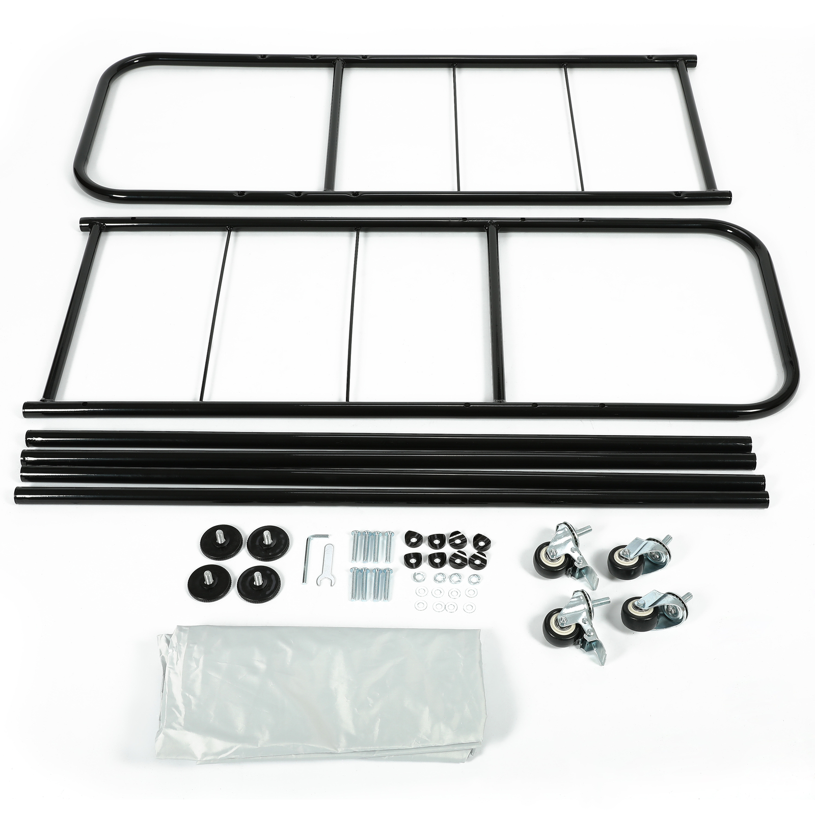 Rolling Tire Rack Heavy-Duty Steel with Wheel For Home Workshop