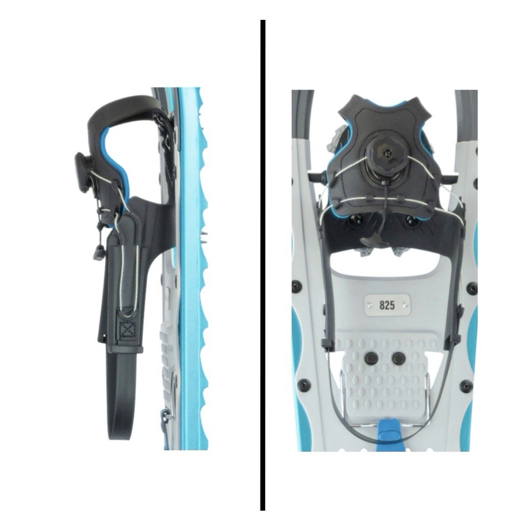 Denali Sawtooth Spin Snowshoes 8x25 | Lightweight Trail Set w/Poles & Bag 200 lb