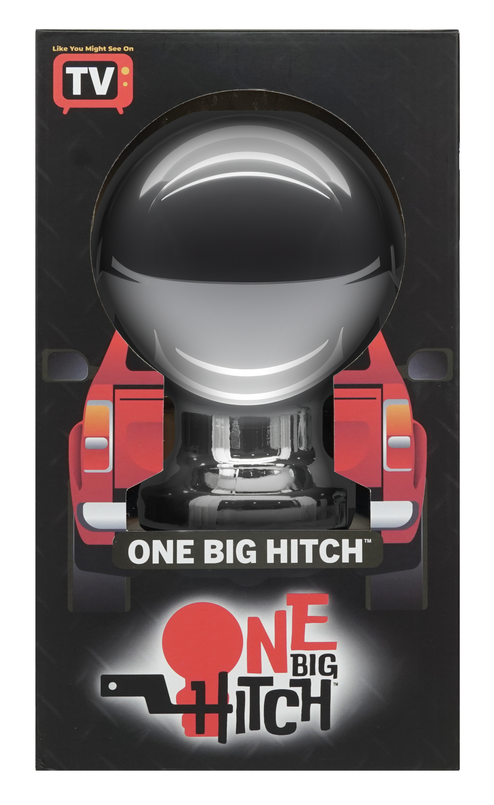 ONE BIG HITCH™ Oversized 12" Large Ball Receiver - Car Truck SUV - Joke Gag Gift