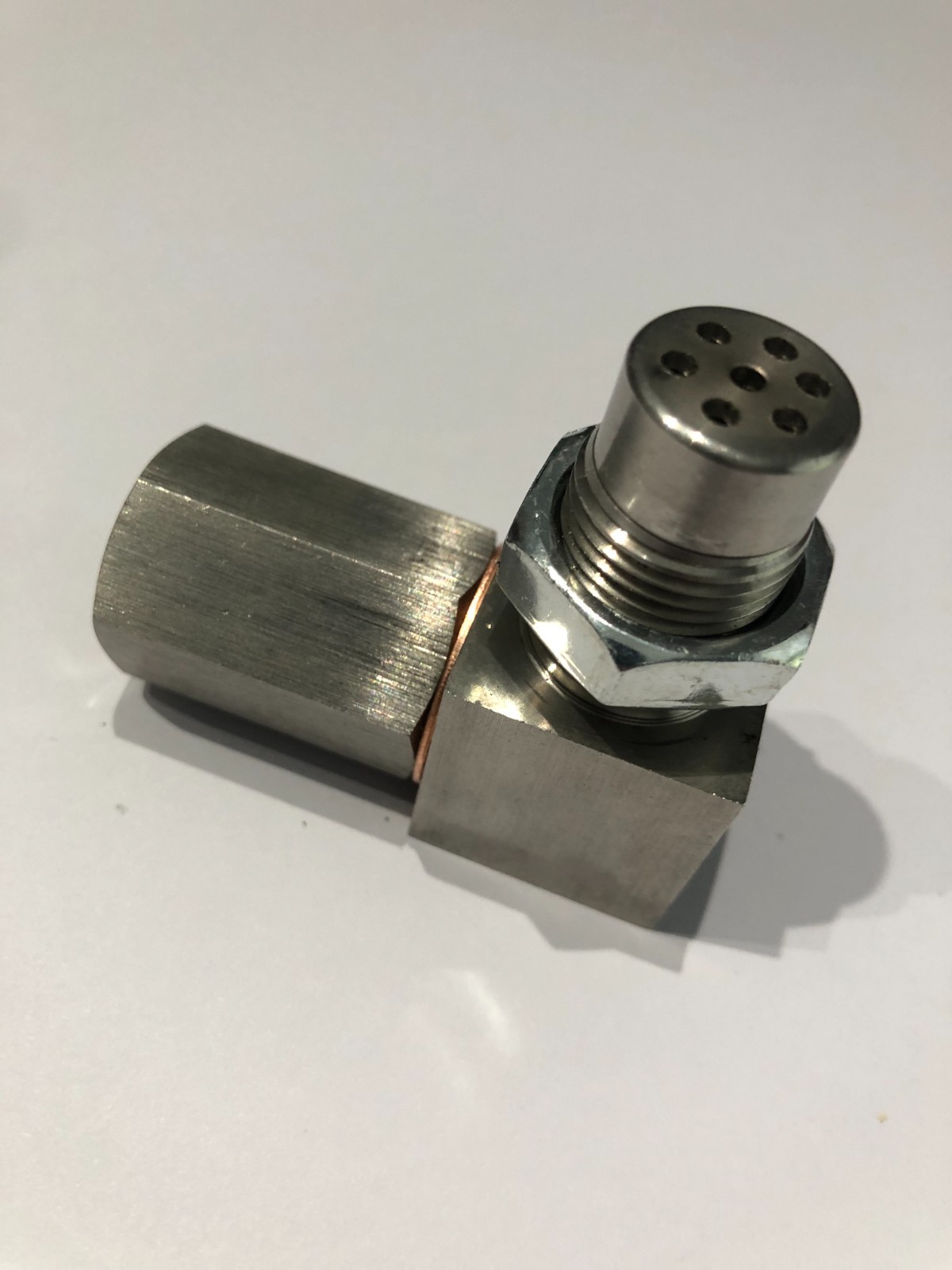 Mini Catalizador /sensor 90 degree