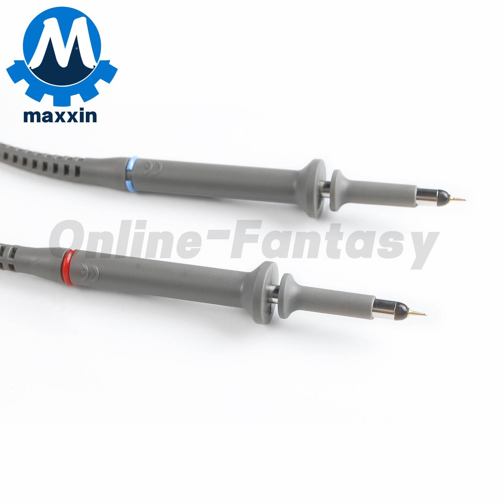 2X100MHz Oscilloscope Scope analyzer Clip Probe test leads kit for HP Tektronix