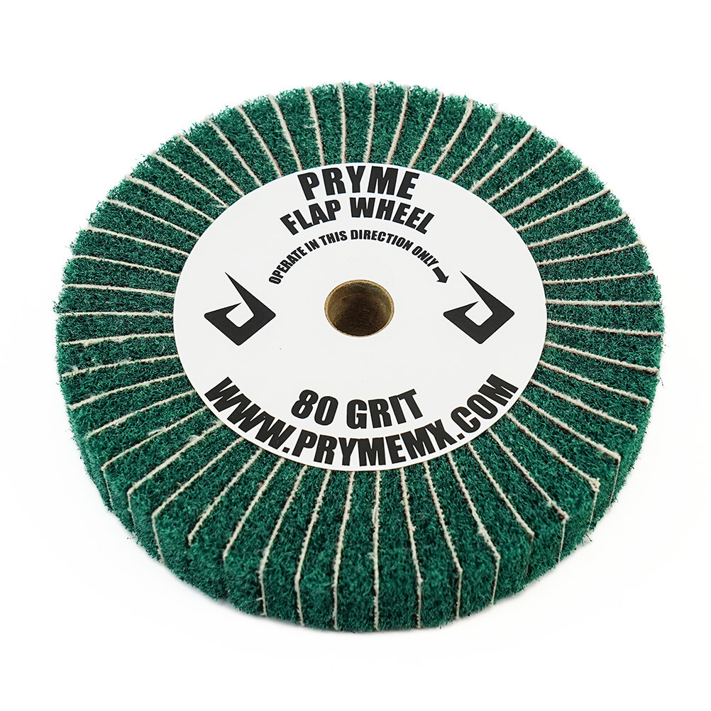 6" Flap Wheel 80 180 320 Grit | Abrasive Sanding Polish Buffing Bench Grinder