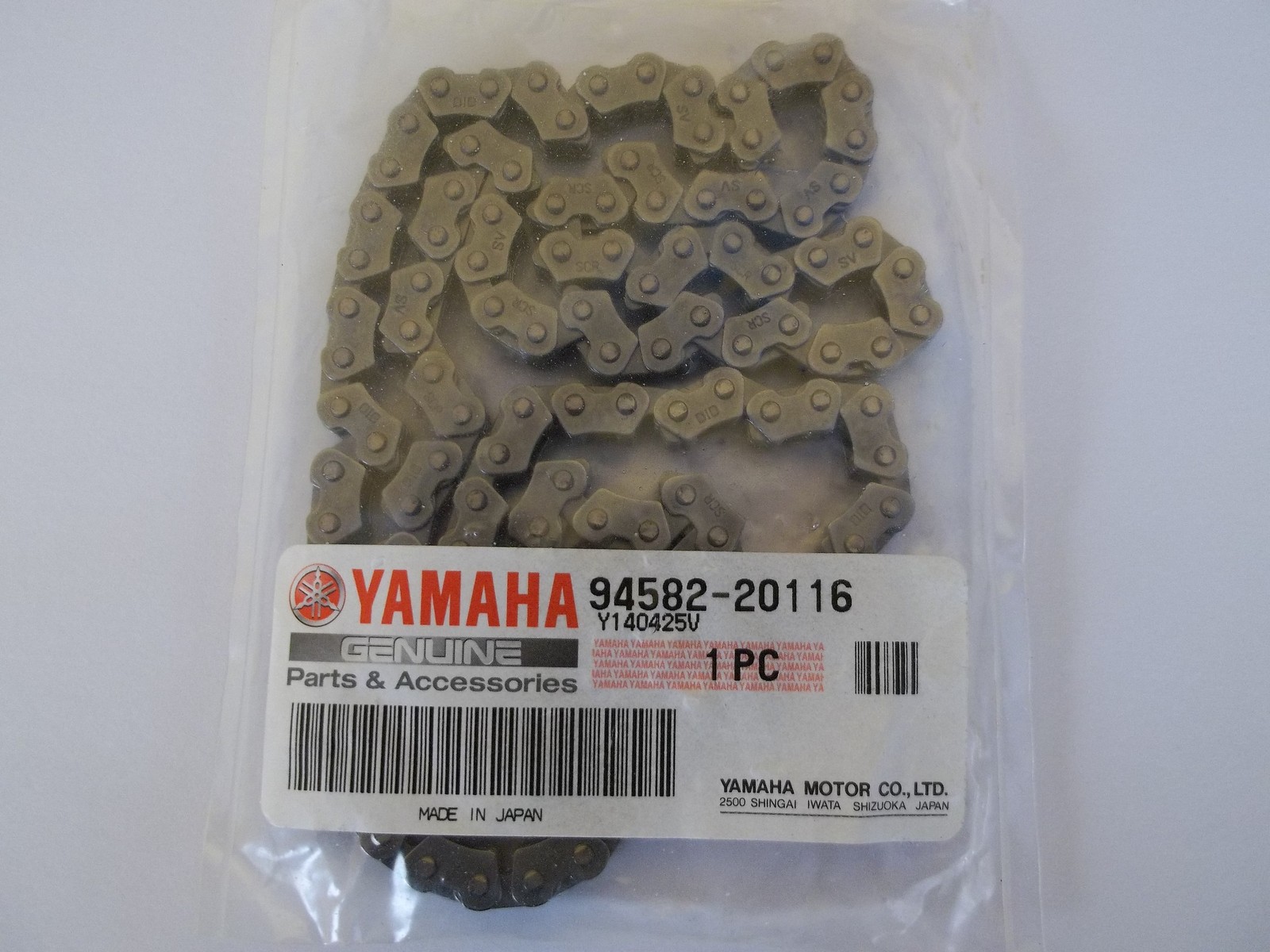 New OEM Cam Timing Chain Yamaha Grizzly Kodiak Wolverine Rhino 400 450 YFM YXR