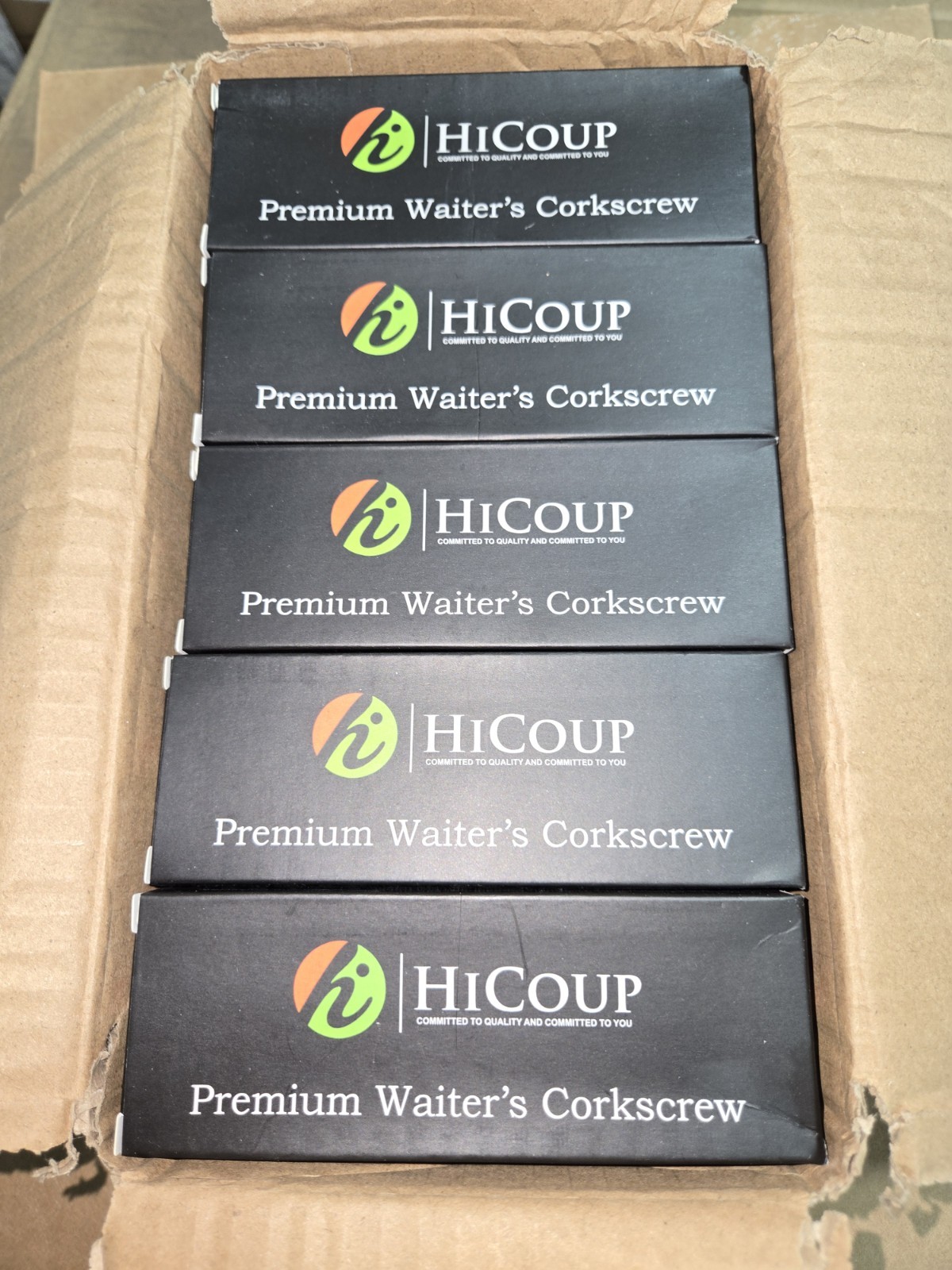 Hicoup Wine Opener, Professional Corkscrew🍷Bottles With Foil Cutter 25 Per Case