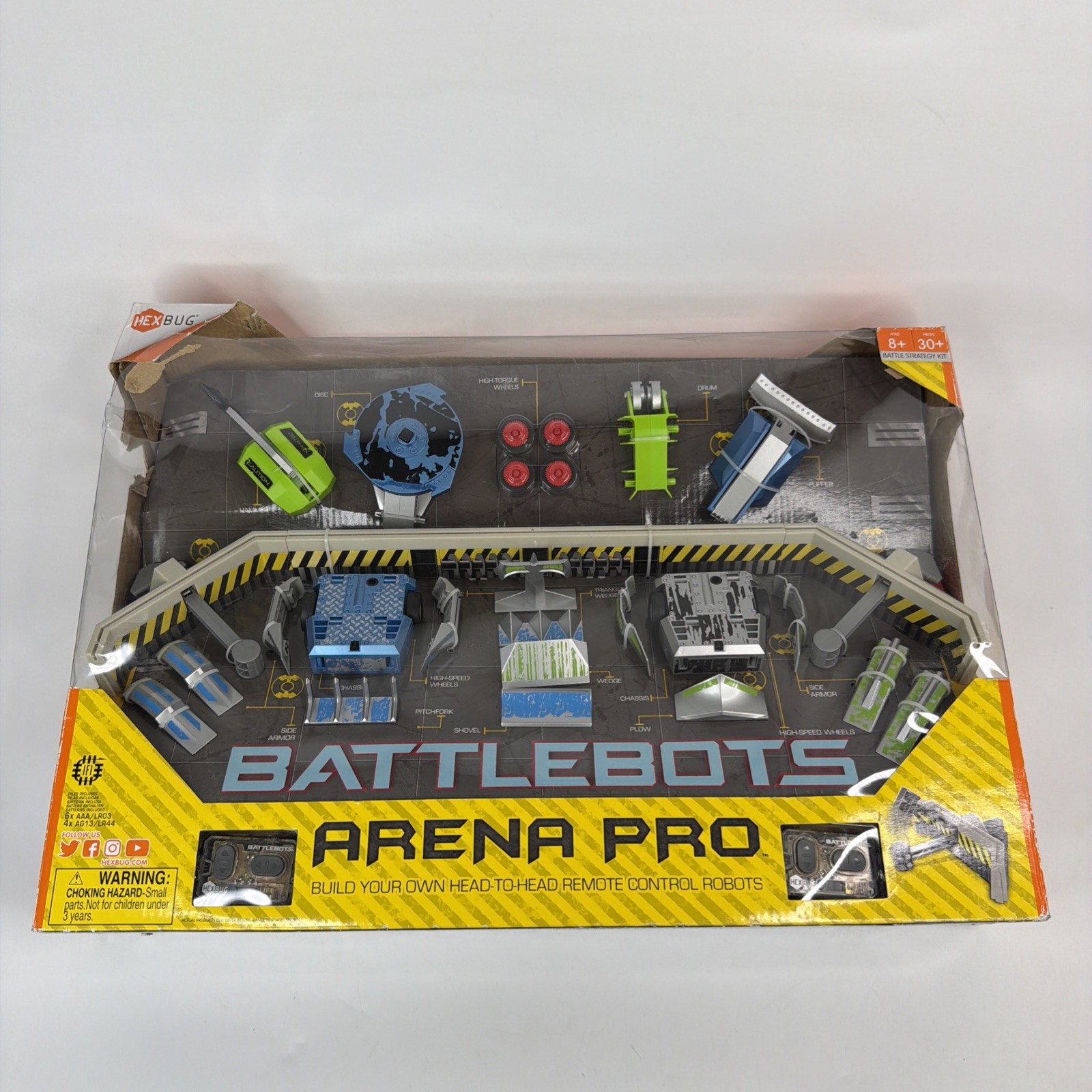 HEXBUG BattleBots Arena Pro - Build Your Own Battle Bot with Arena New Toy Read