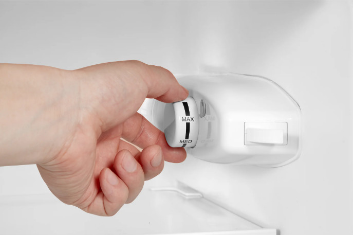 3.2 Cu ft Two Door Mini Fridge with Freezer, Stainless Steel, Energy Efficient