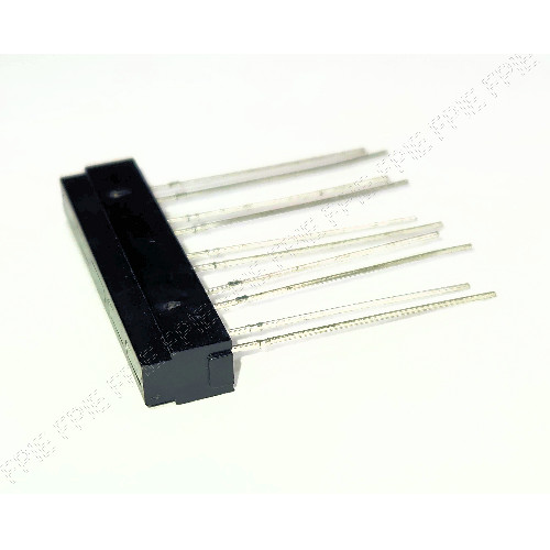 5-LED Green Bar Display Slotted (401-7334)