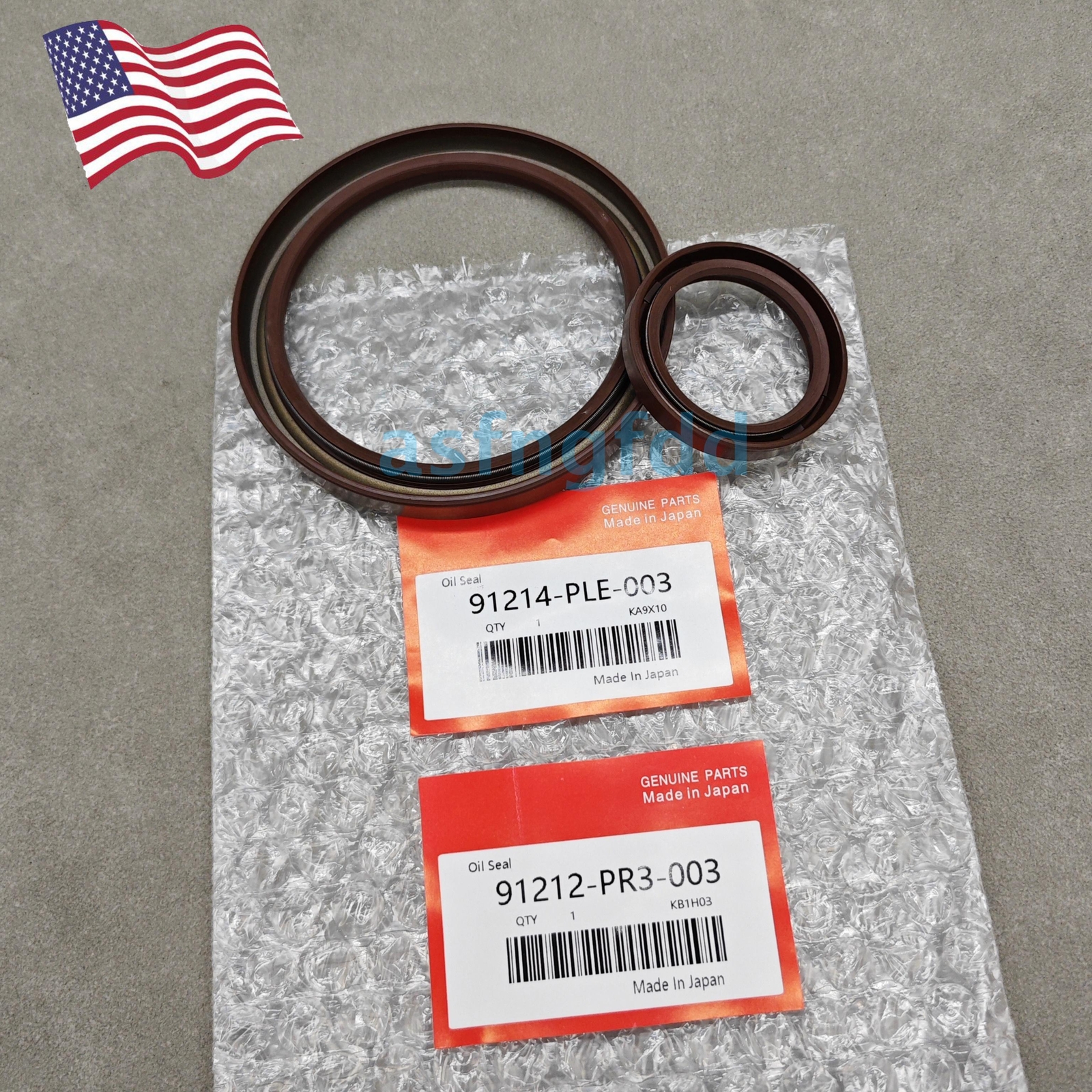 OEM Oil Pump Front & Rear Main Crank Seal Fits HONDA ACURA B-Series DOHC VTEC