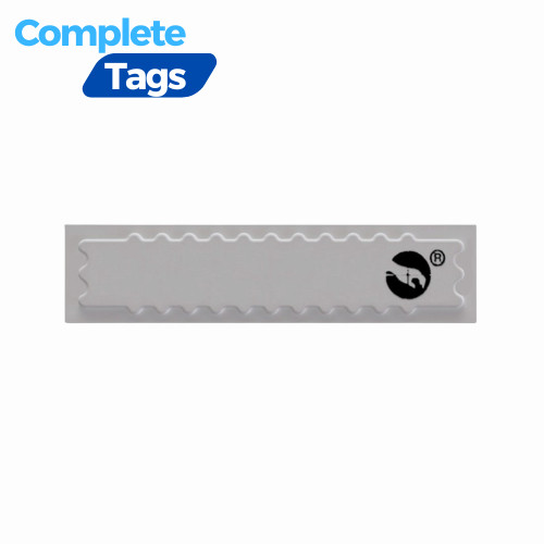 Sensormatic Ultra Strip - White (Plain) - 5 Sheets (540 Tags)