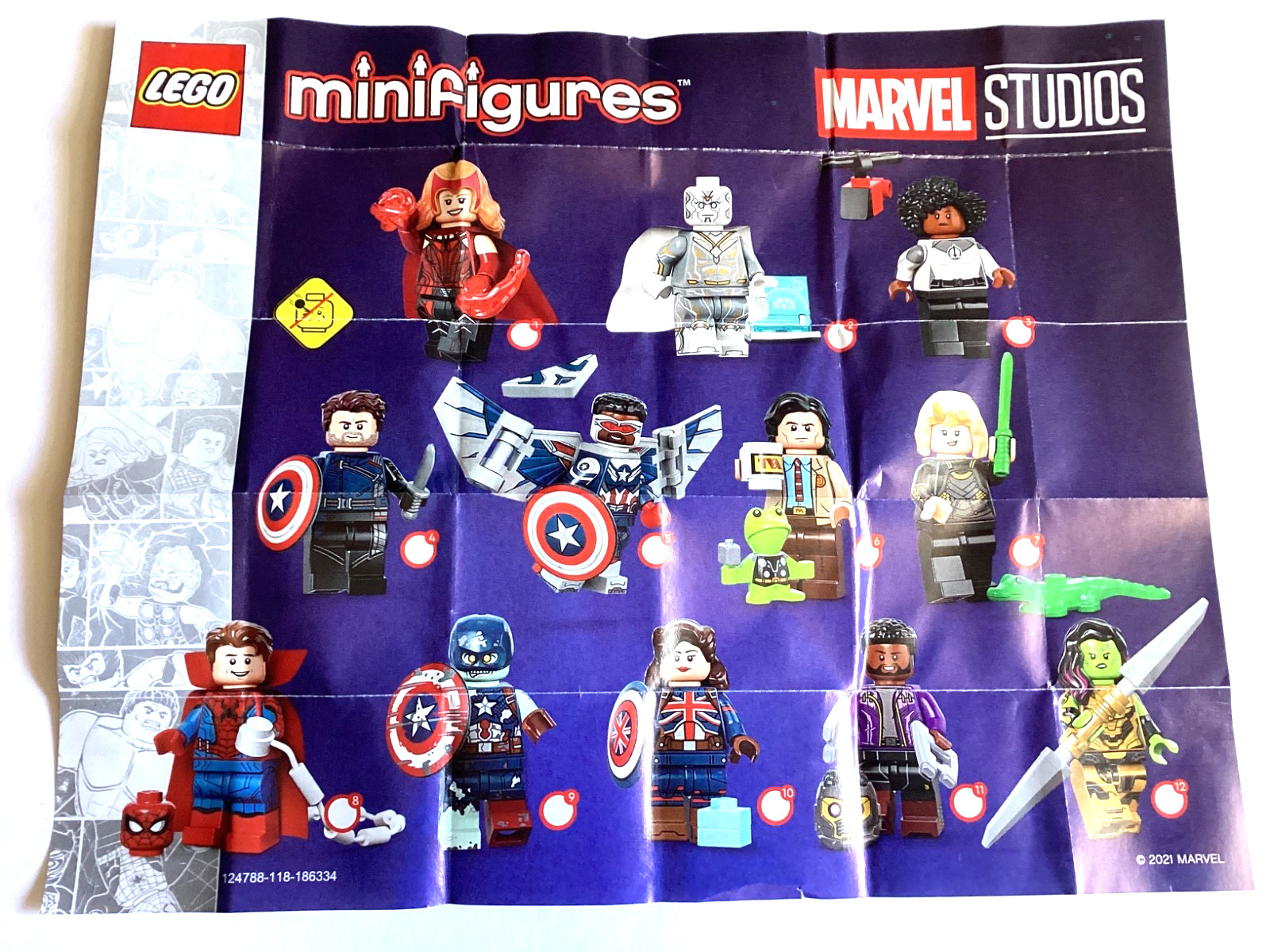Lego Minifigures Marvel Series 1 71031